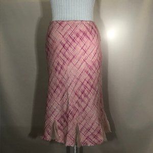 Sunny Leigh, Pink Tweed Skirt,
